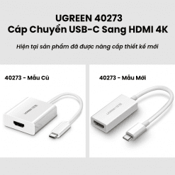 Cáp Chuyển USB-C Sang HDMI 4K UGREEN 40273