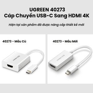 Cáp Chuyển USB-C Sang HDMI 4K UGREEN 40273