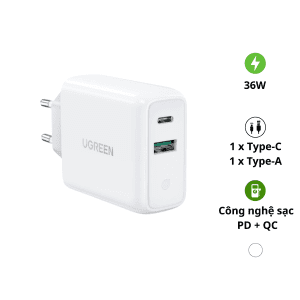 Củ sạc GAn Ugreen