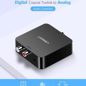 Bộ chuyển audio quang Coaxial sang AV RCA Ugreen 30523