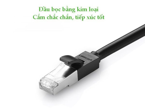 Cáp mạng nối dài CAT6 UGREEN NW112 107 Đầu RJ45 đực sang cái — kéo dài đường mạng mà không thay cả sợi dây