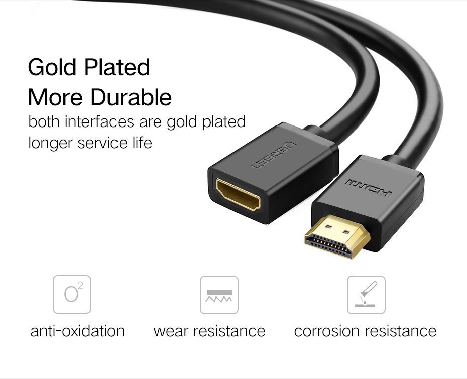Dây cáp nối dài HDMI 4K@60Hz UGREEN HD107