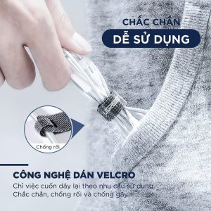 Dây dán Ugreen tiên lợi Velcro làm gọn dây sạc dây tai nghe dây máy tính Ugreen 50370