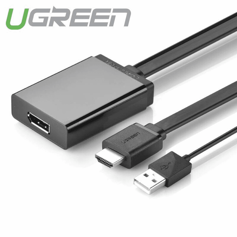 Cáp chuyển đổi HDMI sang DisplayPort UGREEN 40238 hỗ trợ 4K