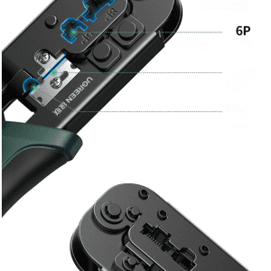 Kìm bấm mạng UGREEN NW136 12 Kềm bấm mạng UGREEN NW136 NW168 - Bấm đầu hạt mạng Rj45 và Rj11 - Tay cầm cao su chống trơn trượt