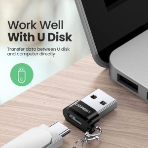 Đầu chuyển USB-A sang USB-C Ugreen US280