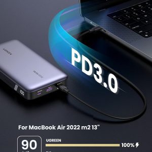 Pin sạc dự phòng UGREEN 90597A 25000mAh 145W