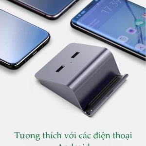 Bộ chia cổng USB 2.0 UGREEN CM214 Chia 2 cổng USB 2.0 hỗ trợ chức năng otg - Kèm giá đỡ điện thoại 13 Bộ chia cổng USB 2.0 UGREEN CM214 Chia 2 cổng USB 2.0 hỗ trợ chức năng otg - Kèm giá đỡ điện thoại