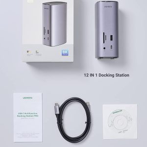 Bộ chuyển đổi Type C Ugreen 90325 đa năng 12-in-1