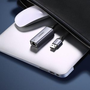 Bộ chuyển đổi USB 3.0 sang mạng LAN UGREEN CM209 Tốc độ truyền 10/100/1000Mbps RJ45 Gigabit Ethernet mở rộng thêm cổng mạng cho máy tính laptop... 13 Bộ chuyển đổi USB 3.0 sang mạng LAN UGREEN CM209 Tốc độ truyền 10/100/1000Mbps RJ45 Gigabit Ethernet mở rộng thêm cổng mạng cho máy tính laptop...