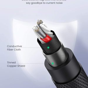 Cáp âm thanh 3.5mm UGREEN AV171 - Đầu mạ bạc chống ăn mòn , truyền tải tín hiệu ổn định - Dây bện mềm mại tăng tuổi thọ sử dụng 10 Cáp âm thanh 3.5mm UGREEN AV171 - Đầu mạ bạc chống ăn mòn , truyền tải tín hiệu ổn định - Dây bện mềm mại tăng tuổi thọ sử dụng