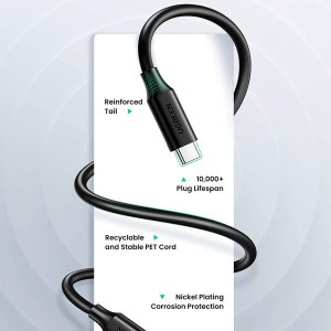 Cáp sạc nhanh nối dài Gen 2 UGREEN 10387 4K@60Hz - Tốc độ truyền lên đến 10Gbps