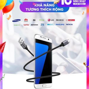 Cáp sạc nhanh Micro USB UGREEN US290 Sạc ổn định 2A