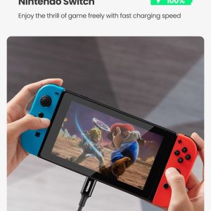 Cáp sạc nhanh hai đầu Type C màu trắng UGREEN US300 100W