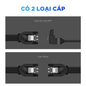Cáp SATA 3.0 truyền tốc độ cao 6Gb/s dài 0.5m UGREEN US217 15 Cáp SATA 3.0 truyền tốc độ cao 6Gb/s dài 0.5m UGREEN US217