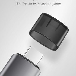 Đầu đọc thẻ Type C UGREEN CM184 - 2 khe thẻ cắm SD và TF - Hỗ trợ chức năng OTG