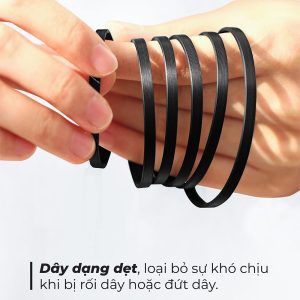 Dây Audio 3.5mm dẹt 1 đầu vuông 90 độ TPE UGREEN AV119 12 Dây Audio 3.5mm dẹt 1 đầu vuông 90 độ TPE UGREEN AV119