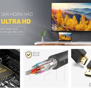 Cáp chuyển đổi DisplayPort sang HDMI UGREEN DP101