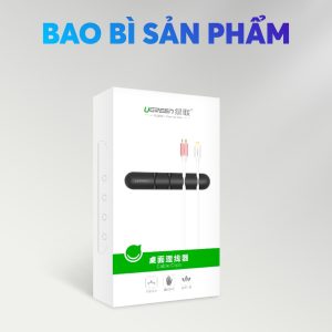 Giá đỡ kẹp dây sạc điện thoại dây âm thanh dây cáp mạng... 4 khe cài và 7 khe cài UGREEN LP114