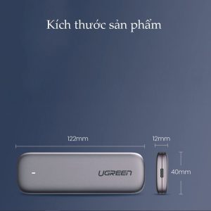 Hộp đựng ổ cứng UGREEN CM238 - Tương thích M2 SATA NGFF/NVME B-Key / M-Key và M+B Key 2280/2260/2242/2230 10 Hộp đựng ổ cứng UGREEN CM238 - Tương thích M2 SATA NGFF/NVME B-Key / M-Key và M+B Key 2280/2260/2242/2230