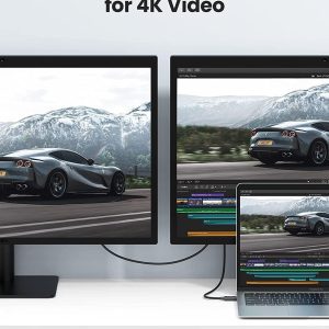 Cáp sạc nhanh Thunderbolt 4 Type C 100W Ugreen US501 10 Cáp sạc nhanh Thunderbolt 4 Type C 100W Ugreen US501