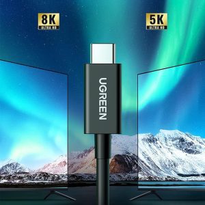 Cáp sạc nhanh Thunderbolt 4 Type C 100W Ugreen US501 8 Cáp sạc nhanh Thunderbolt 4 Type C 100W Ugreen US501