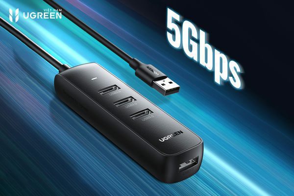 Hub chia cổng USB Ugreen - 5 mẫu “hàng top”, giá phải chăng! 13 Hub chia cổng