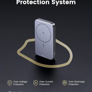 Pin sạc dự phòng không dây UGREEN PB206 10000mAh có chân đỡ