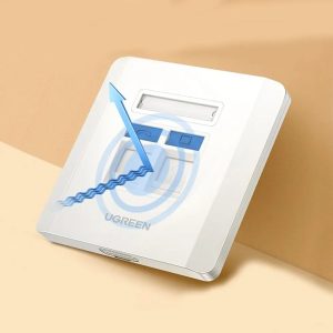 UGREEN 80182 - Mặt nạ mạng ốp tường 2 cổng