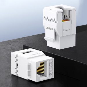 Hạt mạng Cat6 1.0Gbps âm tường UGREEN 30844 NW186