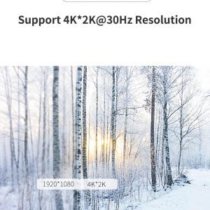 Bộ chia HDMI 1 ra 4 UGREEN 40202 hỗ trợ 4K 16 Bộ chia HDMI 1 ra 4 UGREEN 40202 hỗ trợ 4K