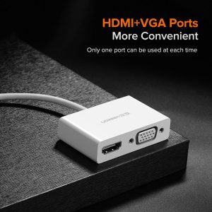 Bộ chuyển đổi Type C sang HDMI và VGA UGREEN MM123 16 Bộ chuyển đổi Type C sang HDMI và VGA UGREEN MM123