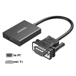 Bộ chuyển đổi VGA sang HDMI Ugreen 50945 hỗ trợ 1080P@60Hz