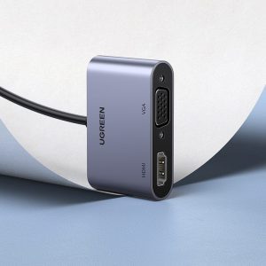 Bộ Chuyển USB 3.0 sang HDMI và VGA UGREEN 20518
