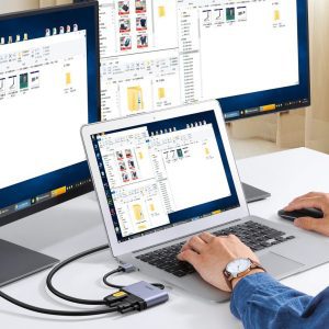 Bộ Chuyển USB 3.0 sang HDMI và VGA UGREEN 20518