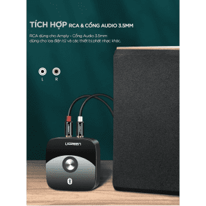 Bộ thu Bluetooth đầu ra 3.5mm & 2RCA Ugreen 30445