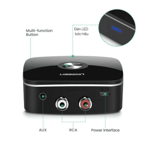 Bộ thu Bluetooth đầu ra 3.5mm & 2RCA Ugreen 30445