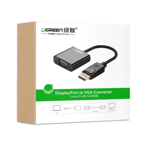 Cáp Chuyển DisplayPort Sang VGA UGREEN 20415 Hỗ Trợ Full HD 1080P