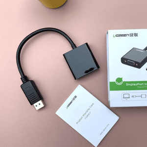 Cáp Chuyển DisplayPort Sang VGA UGREEN 20415 Hỗ Trợ Full HD 1080P