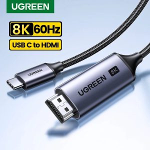 Cáp chuyển đổi Type C sang HDMI 8K dài 1.5m Ugreen 90451