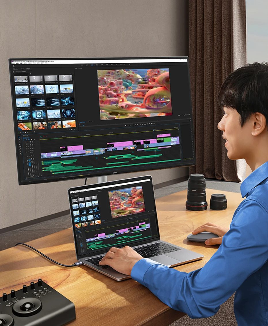 Cáp chuyển đổi Type C sang HDMI 8K dài 1.5m Ugreen 90451