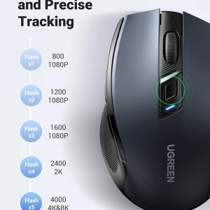 Chuột máy tính Bluetooth công thái học Ugreen MU006