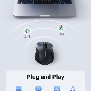 Chuột máy tính Bluetooth công thái học Ugreen MU006