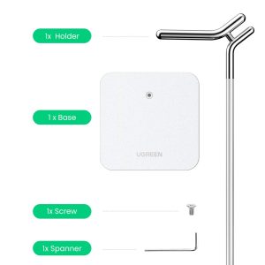 Giá treo tai nghe Ugreen 80701 bằng nhôm 20 Giá treo tai nghe Ugreen 80701 bằng nhôm