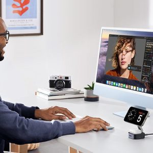 Sạc UGREEN W702 MagSafe Từ Tính 2 trong 1 (iPhone 15W + AirPods 5W) - Tặng Kèm Củ Sạc và Cáp