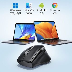 UGREEN M751 - Chuột máy tính công thái học không dây Bluetooth 10 UGREEN M751 - Chuột máy tính công thái học không dây Bluetooth
