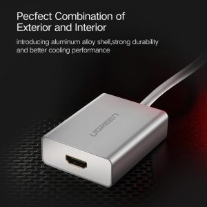 Bộ chuyển đổi USB 3.0 sang HDMI Ugreen 40229, hỗ trợ 2K