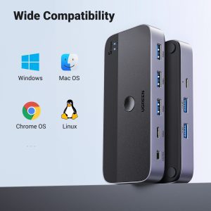 Bộ Chia Cổng USB 3.0 2 vào 4 ra Ugreen CM662