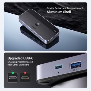 Bộ Chia Cổng USB 3.0 2 vào 4 ra Ugreen CM662
