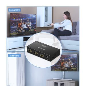 Bộ chia HDMI 1 ra 2 hỗ trợ 4K@30Hz Ugreen 40201US